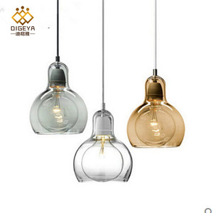 Suspension moderne minimaliste en verre en forme de gourde, à tête unique, pour salle à manger, salon, bar, chambre à coucher, style nordique, compatible Shopify Dropshipping - Product Image 6