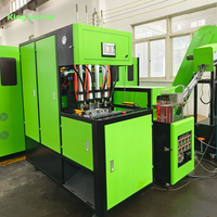 Machine de fabrication de bouteilles PET semi-automatique à 4 cavités pour bouteilles d'eau, de boissons et de lait jusqu'à 1500 ml, fournisseur chinois