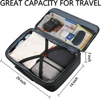 40x30x20 40l femme hommes soft shell bagage sangle sac grand femmes hommes multi-usages compagnie aérienne approuvé extensible voyage sac à dos