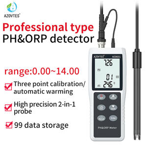 Medidor de <span class=keywords><strong>pH</strong></span> Portátil de Alta Precisão para Teste de Valor em Laboratório, Detector de Qualidade da Água e Medidor de Acidez Alimentar - Product Image 2