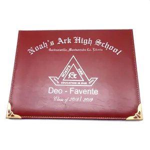 High Quality Diploma Cover Certificate Holder /Degree Holder/ Certificate Holder