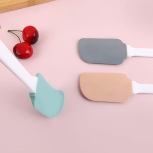 Spatule en silicone écologique résistante à la chaleur, personnalisée, avec détails en acier inoxydable, 25x5cm, pour la pâtisserie, outils de cuisine - Product Image 2