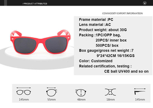 Lunettes de soleil classiques de marque, pour hommes et femmes, cadeaux promotionnels bon marché, vente en gros personnalisée, lunettes de soleil UV400 - Product Image 2