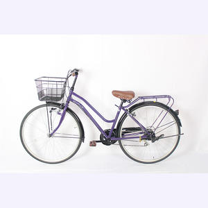 <span class=keywords><strong>Bicicleta</strong></span> clásica Retro <span class=keywords><strong>urbana</strong></span> de 26 pulgadas y 6 velocidades para adultos para <span class=keywords><strong>mujer</strong></span>, <span class=keywords><strong>bicicleta</strong></span> de ciudad con horquilla de acero - Product Image 2