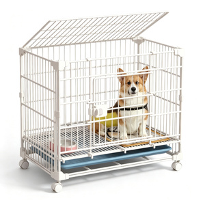 <span class=keywords><strong>EasyCom</strong></span> 48"/42"/33" Robuster Hundekäfig als Möbelstück mit horizontaler Schiebefunktion, ausbruchsicher und kaubeständig, für große Hunde - Product Image 4