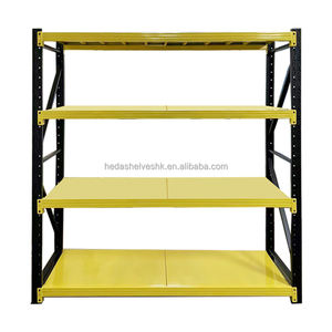 Estanterías Metálicas Ajustables sin Pernos, Estanterías de Almacenamiento de Acero de 4 Niveles, Estanterías Metálicas - Product Image 6