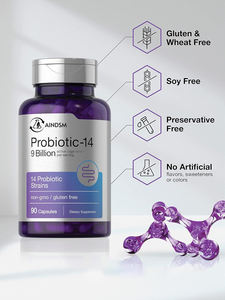 Cápsulas de Probióticos OEM/ODM, Cápsulas Duras de Lactobacillus Acidophilus, Cápsulas de Inmunidad que Promueven la Digestión - Product Image 3