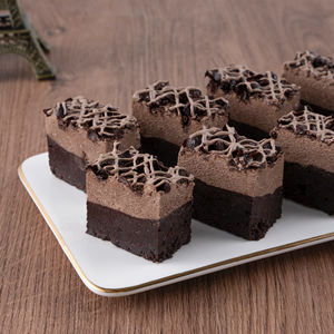 Fulansweet Offre Spéciale Dessert congelé Buffet Gâteaux congelés Livraison à temps Gâteau <span class=keywords><strong>brownie</strong></span> fête au chocolat - Product Image 2