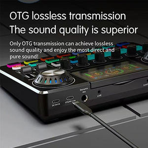 Kit de mélangeur de carte <span class=keywords><strong>son</strong></span> audio Microphone professionnel adapté à l'<span class=keywords><strong>enregistrement</strong></span> multimédia <span class=keywords><strong>PC</strong></span>/mobile - Product Image 4