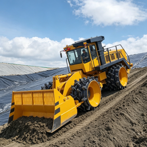 Compacteur de déchets entièrement équipé à bon prix, compacteur de déchets de 26 tonnes, compacteur de déchets pour dépon, rouleau compresseur de voirie - Product Image 2