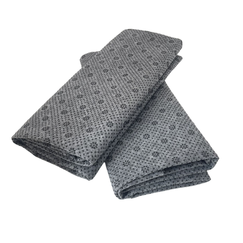 Wholesale Eco-Friendly Cross Dot Style DIY Carpet Rugs Black Non-Skip Non-Woven Secondary Rug Backing Fabric 100% Polyester