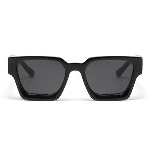 <span class=keywords><strong>Gafas</strong></span> de Sol Unisex con Montura Cuadrada Sin Aro, Ligeras, de Lujo, Polarizadas, con Logotipo Personalizado, Diseño 2025, Acetato Negro, Ajustables - Product Image 5