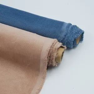 Tessuto di velluto a coste di cotone organico 100% di cotone 16 di stile normale intrecciato all'ingrosso della cina per i cappotti dei vestiti dei pantaloni