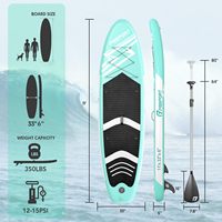 FBsport Équipement de Kitesurf Planche de Surf Foil Tablas Paddle Surf Stand Up Paddle Board Gonflable pour la Pêche