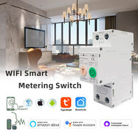 Disjoncteur intelligent Zigbee WiFi, interrupteur intelligent sans fil, application mobile, télécommande, portée illimitée, utilisation domestique intelligente