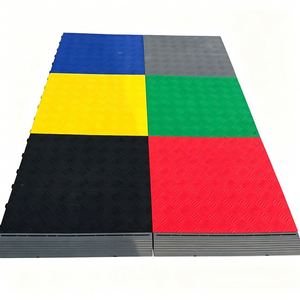 Dalles de garage en plastique PP emboîtables robustes, antidérapantes, imperméables et drainables pour atelier automobile, zone de detailing et maison - Product Image 4