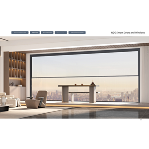 Persiana Enrollable Inteligente Europea Automática, Cortavientos, Insonorizada, Eléctrica, Horizontal, Deslizante, de Aluminio y Vidrio, Invisible, para Hotel - Product Image 6