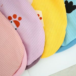 Sudadera con capucha de poliéster con diseño de perro de dibujos animados para mascotas, ropa para otoño e invierno, azul, amarillo, rosa - Product Image 2