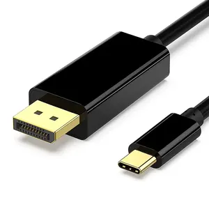 USB-C к DisplayPort1.2 Переходный кабель Thunderbolt3 Type-C в DP конвертер совместимый с Macbook Pro/iPad Pro Surface Book2 PC