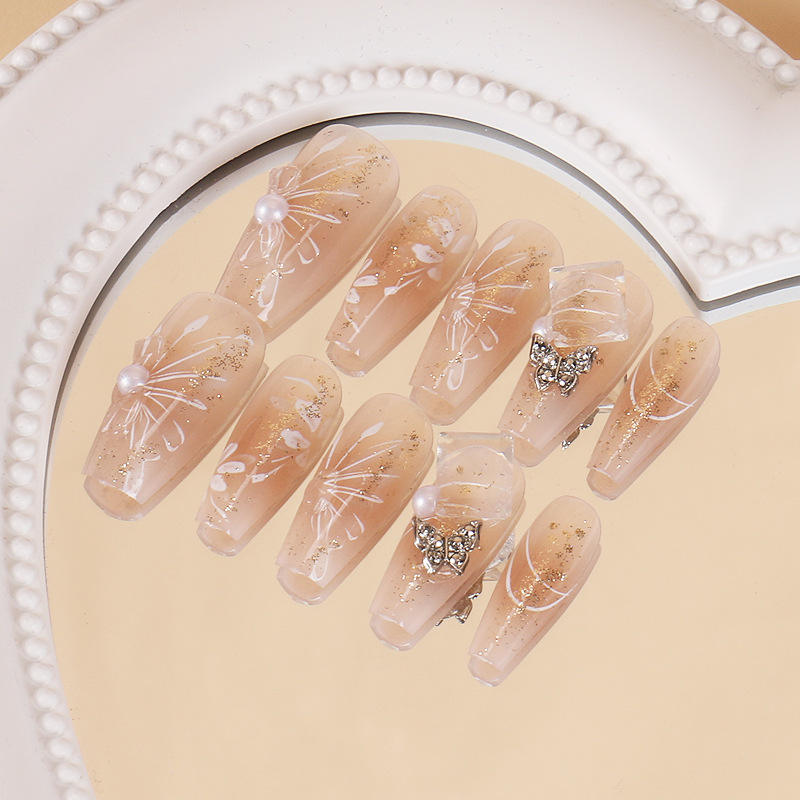 เล็บทำมือ1367กล่องขนาด10ชิ้น