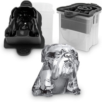 Accueil Bar Party Grand Craft 3D Big Dog Ice Cube Trays Bulldog Ice Cube Mold for Whisky Cocktails Bourbon