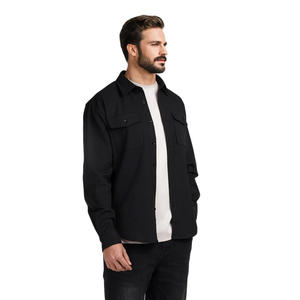 Gingtto ICO Vintage the <span class=keywords><strong>Dante</strong></span> Overshirt Venta al por mayor Camisas con logotipo personalizado Costo Camisas de manga larga Hombres - Product Image 4