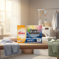 Finice Premium Series Lembaran Pelembut Pakaian Ramah Lingkungan Sekali Pakai Aroma Bunga Kandungan Aktif Tinggi untuk Cucian Pakaian