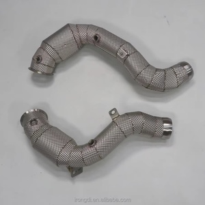 Tuyau d'échappement pour Mercedes-Benz E63S AMG 4.0T en acier inoxydable avec tuyau à haut débit - Product Image 4