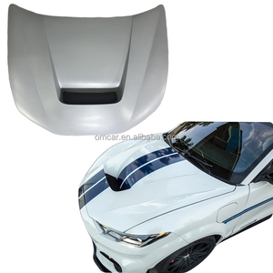 Piezas de sintonización de automóviles para Ford Mustang Mach E <span class=keywords><strong>GT</strong></span> Shelby estilo fibra de vidrio tapa delantera del maletero cubierta del capó del motor capó para Mach-E <span class=keywords><strong>GT</strong></span> - Product Image 1