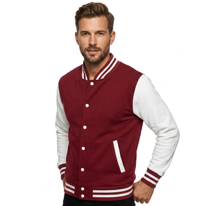 2024 Premium Quality Men's Custom Wool Varsity Letterman Jackets <b>Top</b> Sale Product Wholesale Wool Long Sleeves Varsity Jackets - Product Image 1