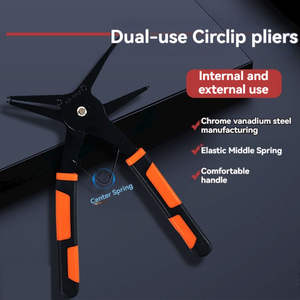 Ensemble de pinces à circlips métriques internes et externes de 5 pouces, 2 en 1, multifonction, acier à haute teneur en carbone, industriel, OEM, de retenue, bricolage, plastique - Product Image 3