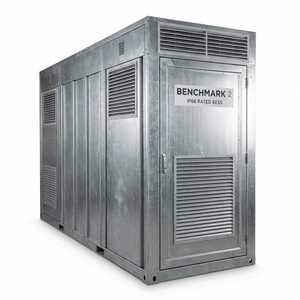 IP66 BESS Enclosure Benchmark 2 Large Scale Battery Energy Storage System <b>Container</b> With Thermal Management Louvers - Product Image 1