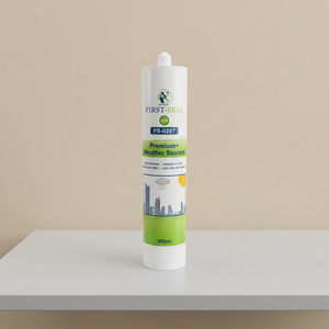 Sellador de silicona neutro resistente a la intemperie First Seal de 300 ml para construcción, acristalamiento, juntas de expansión, conexiones y juntas perimetrales - Product Image 4