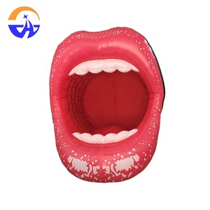 Modello Gonfiabile Sexy a Forma <span class=keywords><strong>di</strong></span> Labbra Rosse Chenghuang, Decorazione per Matrimoni, Feste e Spettacoli, 3m/4m/5m - Product Image 6