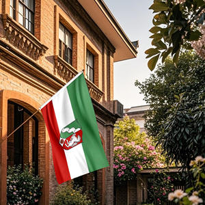 Meilleures ventes Drapeau Rhénanie <span class=keywords><strong>du</strong></span> <span class=keywords><strong>Nord</strong></span>-Westphalie Polyester 3x5ft Impression de haute qualité pour la décoration extérieure - Product Image 4