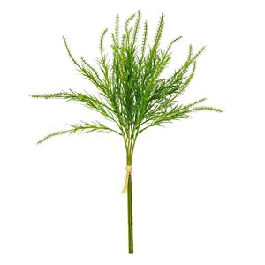 Bündel 4 Zweig Kunstrasen, Schilf gras, Heim dekoration Kunststoff, simulierte grüne Pflanze - Product Image 1