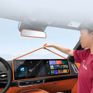 Protector de Espejo Retrovisor <span class=keywords><strong>para</strong></span> Automóvil, Marco Decorativo de Silicona <span class=keywords><strong>para</strong></span> Leading Ideal Lixiang L6 L7 L8 L9 MEGA, Protección de Borde de Pantalla - Product Image 5