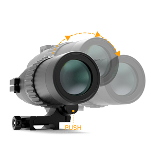 Feyachi 1.5x-5x Zoomable <span class=keywords><strong>Red</strong></span> <span class=keywords><strong>Dot</strong></span> Kính lúp cho tuyệt đối đồng chứng kiến <span class=keywords><strong>Red</strong></span> <span class=keywords><strong>Dot</strong></span> Visor Reversible phù hợp với PT rails chiến thuật phạm vi - Product Image 5