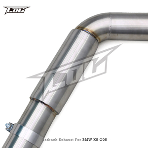 ท่อไอเสีย Boska สำหรับ X5/X6 M40i G05 3.0T ปี 2019-2023 สแตนเลสสตีล Catback Muffler วาล์ว ปลายท่อคาร์บอนสีดำ - Product Image 6