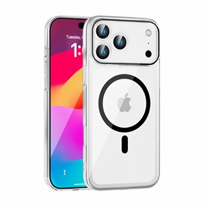 Cao Cấp Trong Suốt Từ PC Chống Sốc Điện Thoại Trường Hợp Đối Với <span class=keywords><strong>iPhone</strong></span> 15 16 17 Pro Max Chi Phí Cao-Hiệu Suất Tỷ Lệ Thiết Kế Tối Giản - Product Image 2