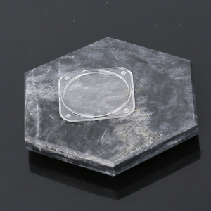 Verre de montre en saphir personnalisé en usine, diamètre 3,8 cm, avec trous percés et rainurés - Product Image 3