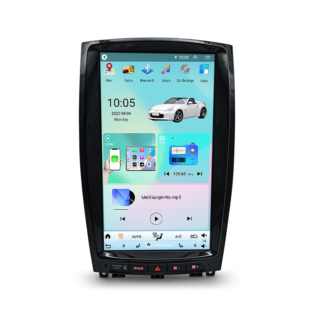 STWEI13.8'' Android15 Tesla Screen CarPlay GPS Stereo for Infiniti EX25 E35 EX37 QX50 QX70 2008-2016 Car Radio Multimedia Player