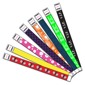 Bracelets jetables Tyvek personnalisés étanches à usage unique pour événements et billetterie - Product Image 2