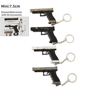 Металлическая модель пистолета TTI G34, масштаб 1:3, 7,5 см, разборная, брелок-подвеска, подарок для мальчика - Product Image 5