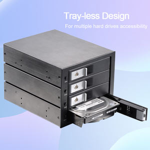 Boîtier interne Unestech 4 baies HDD SATA Hot Swap, station d'accueil sans plateau, rack mobile pour serveur HDD - Product Image 5