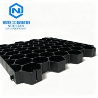 Grille de stabilisation en plastique HDPE pour gazon, allées, parkings, sorties incendie, aménagement paysager, allées de gravier, pâturages et stabilisation du sol, usage intensif