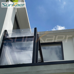 <span class=keywords><strong>Vidrio</strong></span> de policarbonato moderno personalizado Verand Sunroom Recinto de invernadero retráctil al aire libre <span class=keywords><strong>para</strong></span> hoteles Espacios techados <span class=keywords><strong>para</strong></span> - Product Image 4