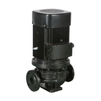 Pompe centrifuge verticale monophasée à aspiration simple pour alimentation en eau, en fonte, avec turbine en acier inoxydable, certifiée ISO9001