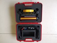 Système de niveau laser rotatif industriel monté sur tracteur Agriculture Laser Land Leveling Transmitter Receiver Detector Control Box