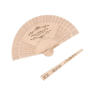 Tùy Chỉnh Thân Thiện Với Môi Cầm Tay Quạt Tre Sơn Khắc Cá Nhân Người Hâm Mộ Đám Cưới Với Tên Gỗ Tay <span class=keywords><strong>Fan</strong></span> Hâm Mộ - Product Image 1